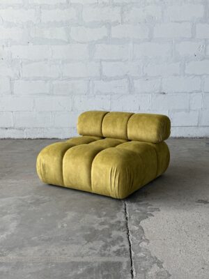 BELLIS ARMCHAIR GREEN VELVET