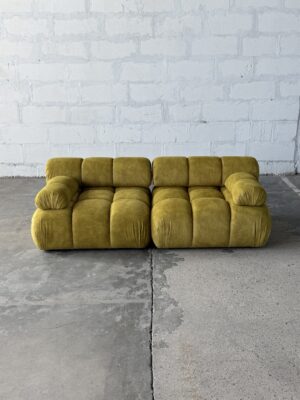 BELLIS GREEN SOFA TWO SEATER