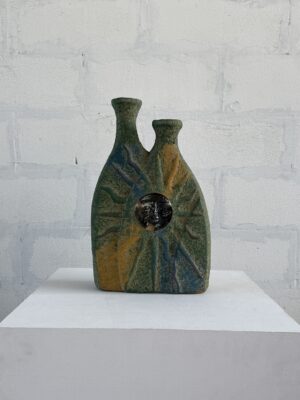TERRACOTTA SUN VASE