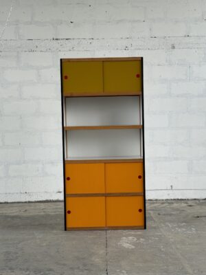 COLOURFUL DOORS BOOKSHELF
