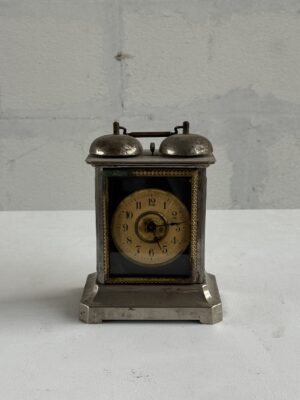 CHROME ALARM CLOCK
